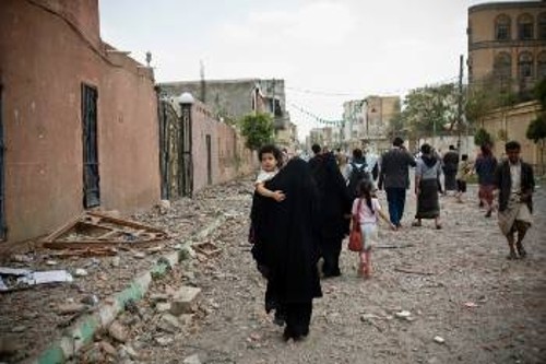 Ο άμαχος πληθυσμός πληρώνει βαρύ τίμημα στην ιμπεριαλιστική επέμβαση στην Υεμένη