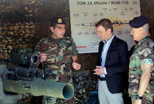 Οι ΗΠΑ παρέδωσαν πυραύλους στο Λίβανο