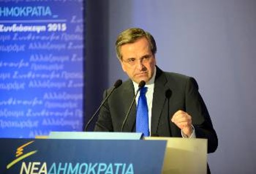 Ο Αντ. Σαμαράς προτείνει τη συνεργασία αστικών πολιτικών δυνάμεων στην Ελλάδα για τη δημιουργία «ευρωπαϊκού μετώπου»