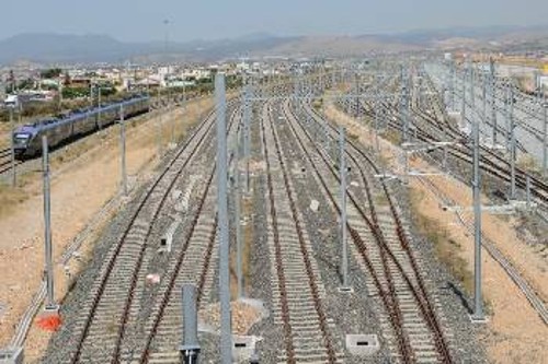 Η ολοκλήρωση του σιδηροδρομικού κέντρου εμπορευματικών μεταφορών στο Θριάσιο «θα αλλάξει την όψη του Λεκανοπεδίου», είπε ο διευθύνων σύμβουλος της ΕΡΓΟΣΕ