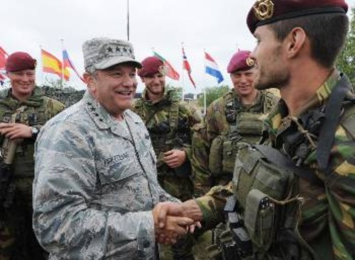 Από πρόσφατη άσκηση του ΝΑΤΟ στην Πολωνία, κοντά στα ρωσικά σύνορα