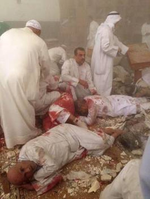 Στιγμιότυπο τρόμου από την επίθεση στο Κουβέιτ