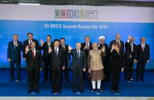 Από την 7η Σύνοδο Κορυφής των BRICS το 2015