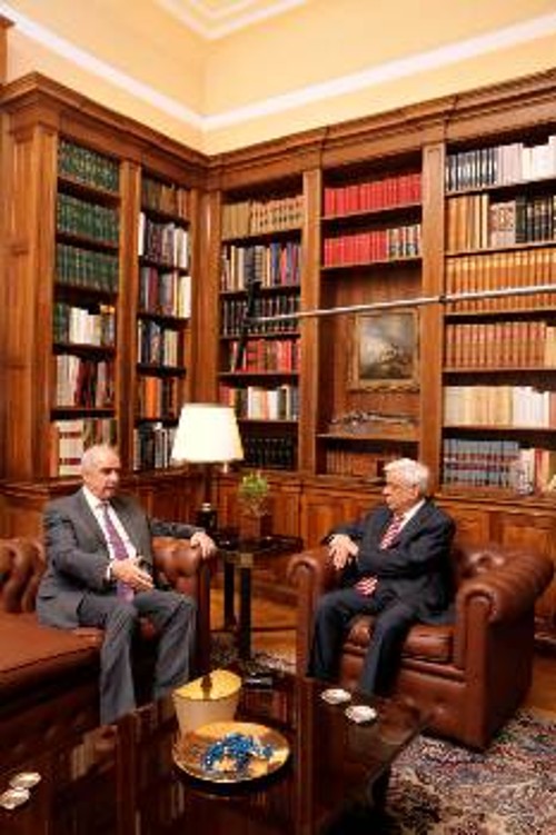 Από τη χτεσινή συνάντηση του Β. Μεϊμαράκη με τον Πρόεδρο της Δημοκρατίας