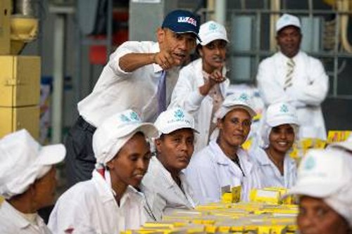 Από το ...σόου του Ομπάμα στην Αιθιοπία και το εργοστάσιο τροφίμων