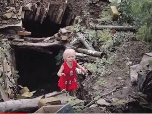 Τραγική η καθημερινότητα στην Ανατολική Ουκρανία, με μεγαλύτερα θύματα τα παιδιά
