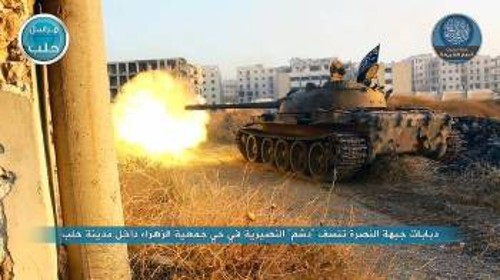 Οι μάχες με τους τζιχαντιστές, που έχουν και άρματα μάχης, συνεχίζονται στο πολύπαθο Χαλέπι