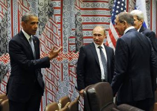 Από τη συνάντηση των ηγετών ΗΠΑ - Ρωσίας