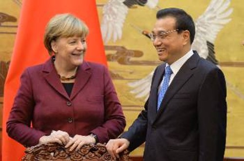 Από τη συνάντηση των δύο ηγετών στο Πεκίνο
