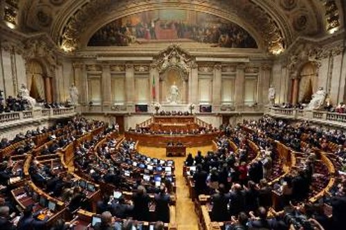 Από την προχτεσινή συνεδρίαση του πορτογαλικού Κοινοβουλίου