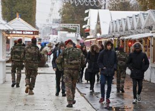 Στρατοκρατούμενη πόλη εξακολουθούν να είναι οι Βρυξέλλες εδώ και μια βδομάδα