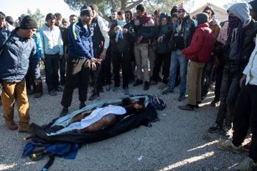 Νεκρός από ηλεκτροπληξία έπεσε Μαροκινός μετανάστης χτες στην Ειδομένη