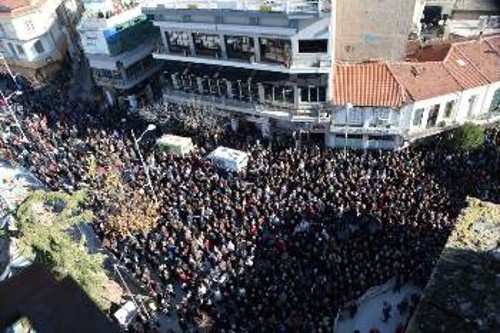 Ιδιαίτερα μαζική ήταν η διαδήλωση για την Υγεία στην Κοζάνη