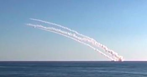 Από ρίψη πυραύλων κατά στόχων στη Συρία από το ρωσικό υποβρύχιο «Ροστόφ» στην Ανατολική Μεσόγειο