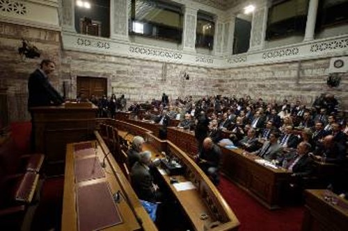 Από τη χτεσινή ομιλία του Κυρ. Μητσοτάκη στην Κοινοβουλευτική Ομάδα της ΝΔ