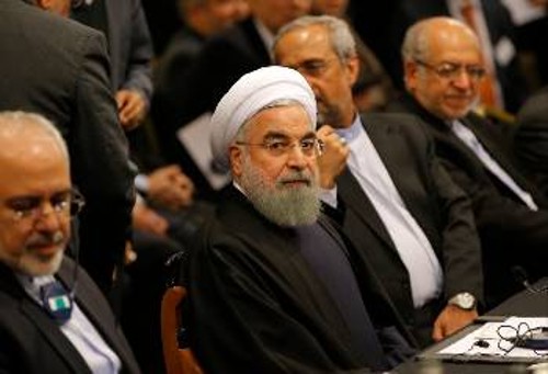 Η ιρανική αντιπροσωπεία στο Παρίσι