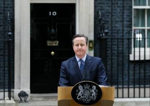 Ο Βρετανός πρωθυπουργός ανακοινώνει τη διεξαγωγή του δημοψηφίσματος στις 23 Ιούνη φέτος