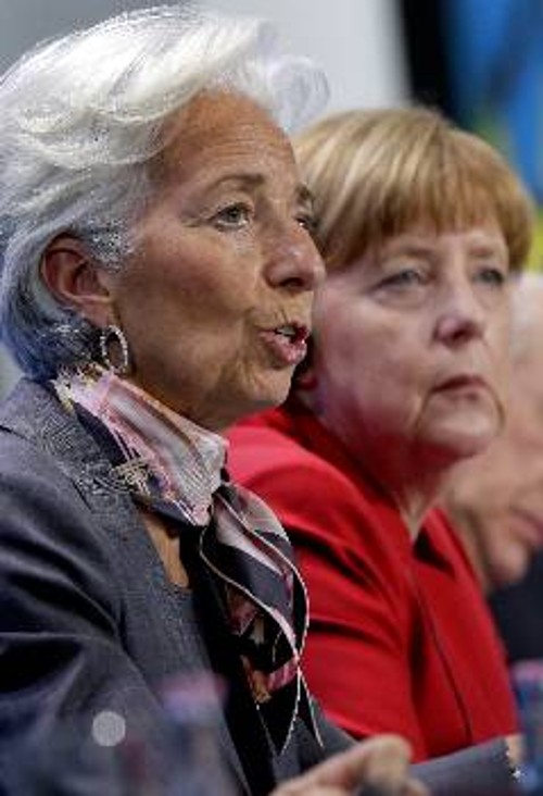 Εντείνονται οι διεργασίες για το ρόλο του ΔΝΤ στο αντιλαϊκό πρόγραμμα