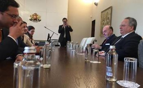 Η συνάντηση Κοτζιά - Μπορίσοφ το Μάη στη Σόφια προετοίμασε το έδαφος για το μεθαυριανό Ανώτατο Συμβούλιο Συνεργασίας