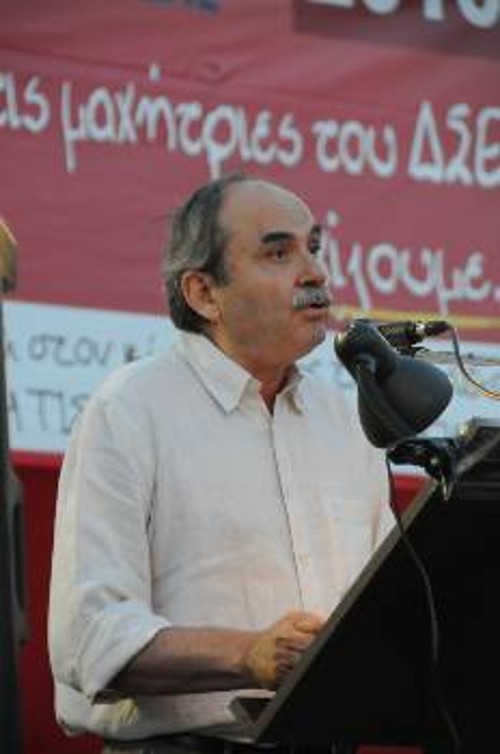 Ο Κ. Αβραμόπουλος ήταν ο κεντρικός ομιλητής στη συγκέντρωση στην Ηγουμενίτσα