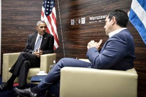 Από παλιότερη συνάντηση Ομπάμα - Τσίπρα