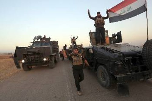 Από την προέλαση του ιρακινού στρατού