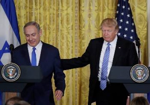 Αμοιβαία συμπάθεια των ηγετών ΗΠΑ - Ισραήλ