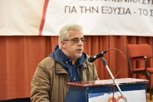 5ο Διαμέρισμα Αθήνας μίλησε ο Ν. Σοφιανός, μέλος του ΠΓ της ΚΕ