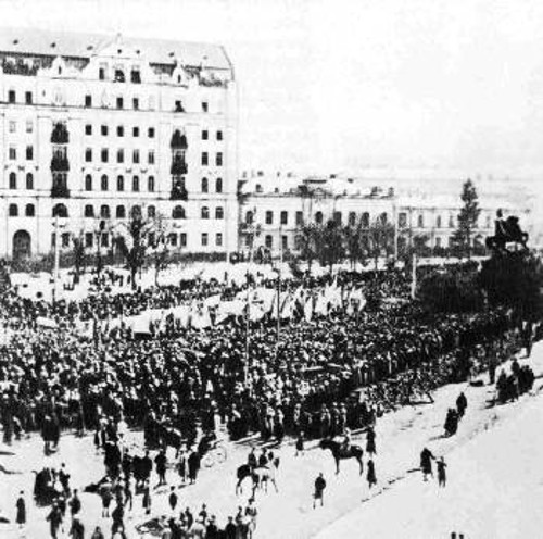 Διαδήλωση το Φλεβάρη στο Κίεβο