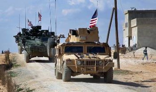 Αμερικανικά στρατεύματα στη Συρία