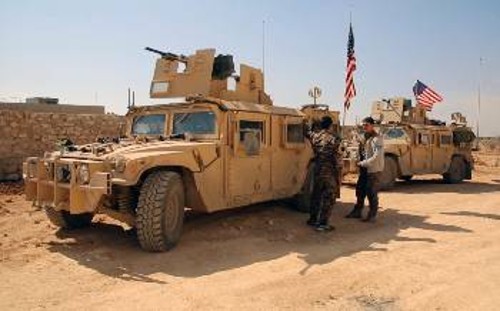 Αμερικανοί στρατιώτες σε περιοχές της Συρίας που ελέγχουν οι Κούρδοι