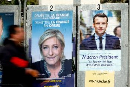 Οι δύο επιλογές του γαλλικού κεφαλαίου στον β' γύρο των προεδρικών εκλογών