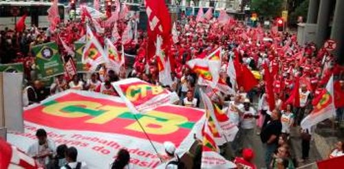 Από τη δράση του ταξικού εργατικού κινήματος στη Βραζιλία