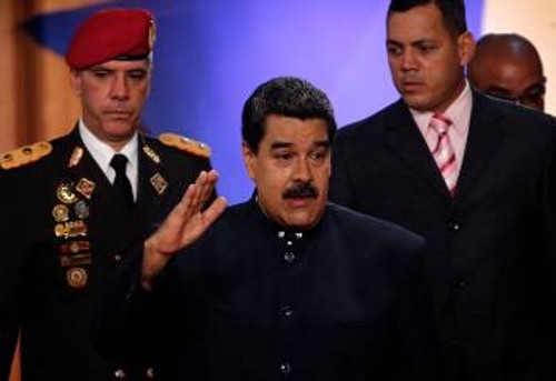 Ο Πρόεδρος της Βενεζουέλας, Ν. Μαδούρο