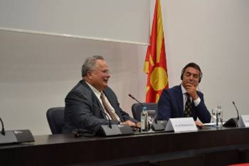 Από την πρόσφατη συνάντηση των ΥΠΕΞ Ελλάδας και ΠΓΔΜ