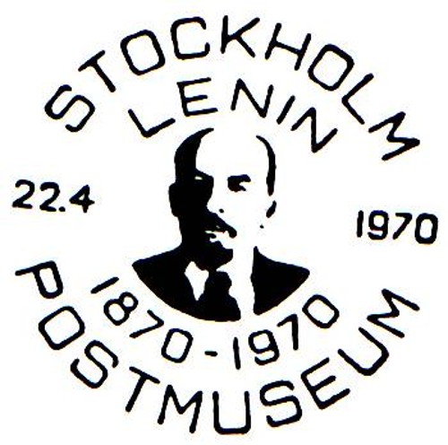 {2} Ο Λένιν σε σουηδικό γραμματόσημο