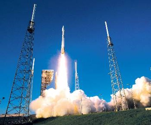 Η εκτόξευση του OSIRIS-REx από το ακρωτήριο Κανάβεραλ, το 2016