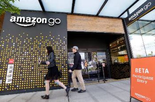Κατάστημα της «Amazon» στο Σιάτλ των ΗΠΑ