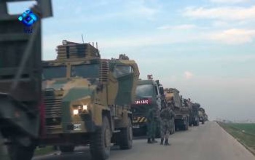 Με αμείωτη ένταση συνεχίζονται οι επιχειρήσεις του τουρκικού στρατού στο Αφρίν...