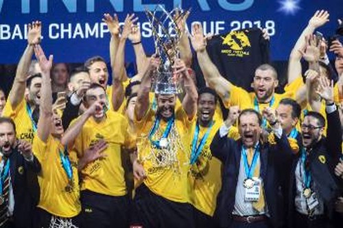 Το τρίτο ευρωπαϊκό της τρόπαιο πανηγύρισε στο ΟΑΚΑ η ΑΕΚ, με την κατάκτηση του FIBA Champions League