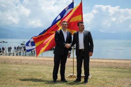 Από την υπογραφή της συμφωνίας για την ονομασία της ΠΓΔΜ στις Πρέσπες
