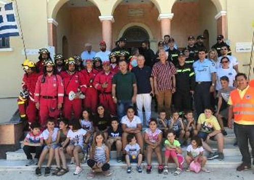 Με τη συμμετοχή πολλών φορέων έγινε η άσκηση ετοιμότητας για πυρκαγιές στην Πάτρα