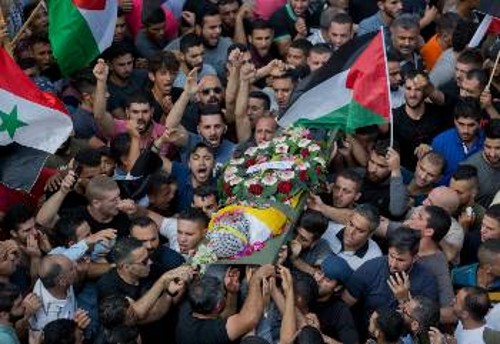 Ο Παλαιστινιακός λαός αντιμετωπίζει την βάρβαρη ισραηλινή κατοχή και την συνεχή κλοπή της γης του