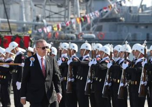 «Δεν θα επιτρέψουμε τον φυσικό πλούτο της Ανατολικής Μεσογείου να τον εκμεταλλευτούν κάποιοι άλλοι», προειδοποίησε ο Πρόεδρος της Τουρκίας