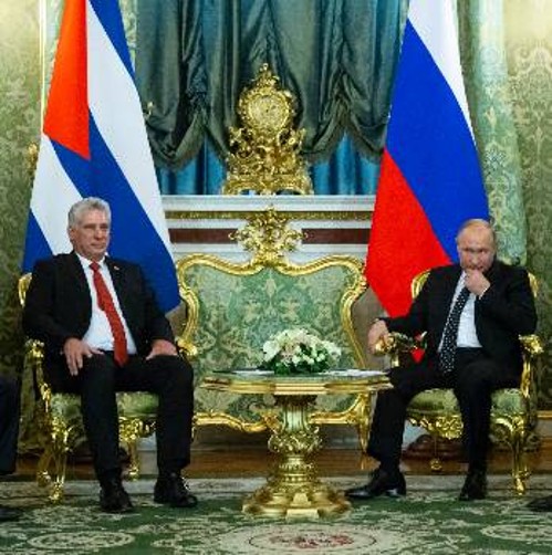 Από τη συνάντηση των δύο Προέδρων Ρωσίας και Κούβας