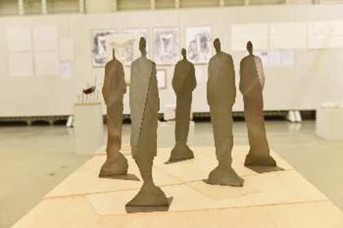 Το έργο του Μάρκου Γεωργιλάκη, που κέρδισε το πρώτο βραβείο για το μνημείο στη Μακρόνησο