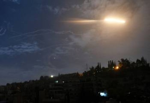 Μετά τους βομβαρδισμούς των ΗΠΑ, την Κυριακή ακολούθησε νέα πυραυλική επίθεση του Ισραήλ στη Συρία (φωτ. αρχείου)