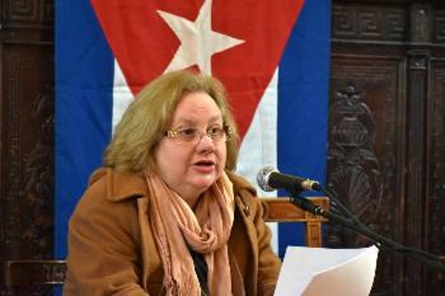 Η πρέσβειρα της Κούβας