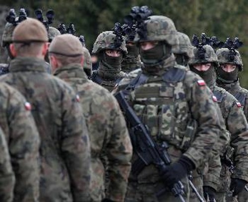 Από τις πρόσφατες ΝΑΤΟικές ασκήσεις στην Πολωνία στο πλαίσιο του ανταγωνισμού με τη Ρωσία