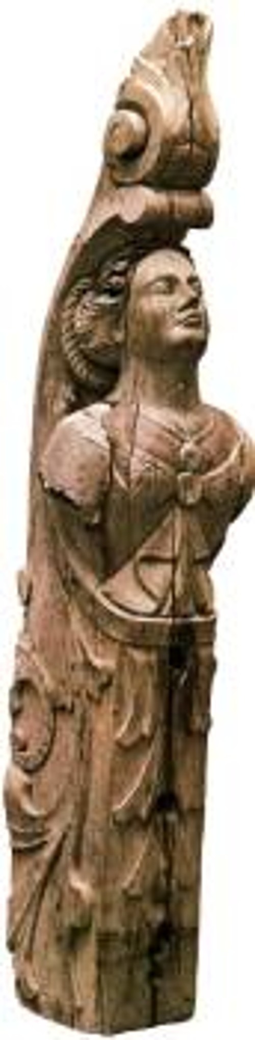 Ακρόπρωρο μικρού σφακιανού καραβιού (Ιστορικό Μουσείο Ηρακλείου Κρήτης)